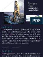 Predica Cree en el Señor Jesucristo y serás Salvo