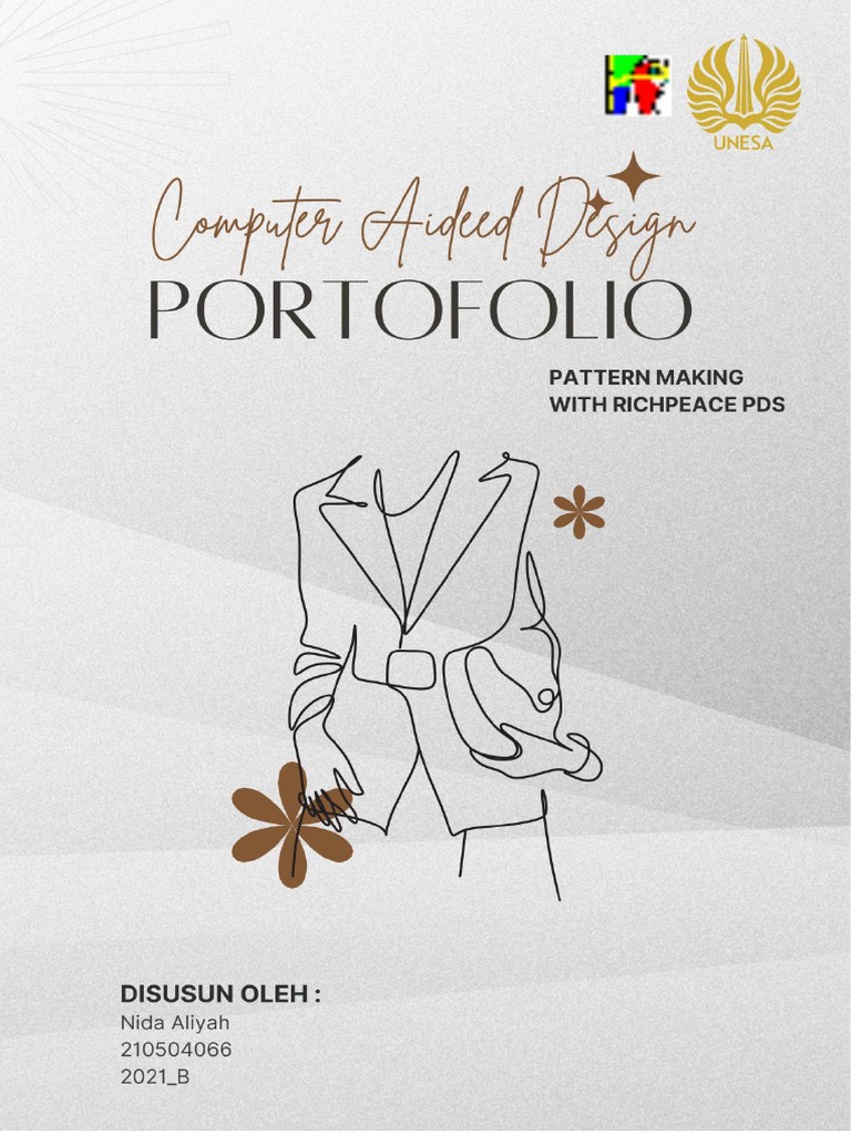 Portofolio Desain Pola Fashion CAD | PDF