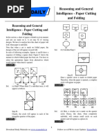 Paper Cutting Folding