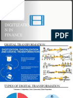 Digitization in Finance