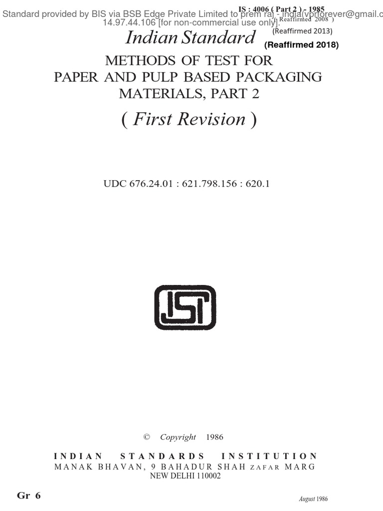 first-revision-indian-standard-pdf-odor-pendulum
