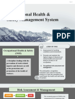 Occupational Health & Safety Management System