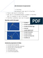 Describe Trends - Useful Structures & Expressions