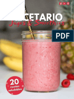 Recetario Jugos y Smoothies