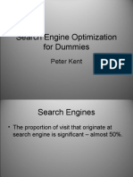 Search Engine Optimization For Dummies: Peter Kent