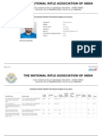 Shooter History Report