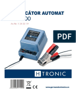 Incarcator Baterii PB H-Tronic AL 1600 (Manual Utilizare