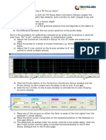 Distance Calibration Using A TD Focus-Scan