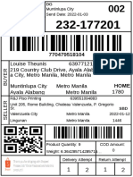 Louise Theunis 639771213690 219 Country Club Drive, Ayala Alabang, Muntinlup A City, Metro Manila, Metro Manila Muntinlupa City Metro Manila 1780