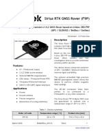 DrotekDoc - 0911A - Sirius RTK GNSS Rover (F9P)