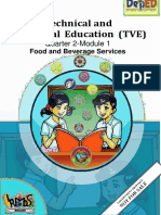 Technical and Vocational Education (TVE) : Quarter 2-Module 1