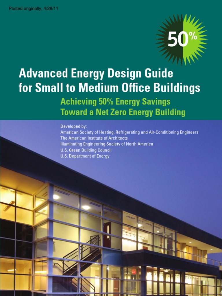 Advanced Energy Design Guide For Small Office | PDF | Efficient Energy ...
