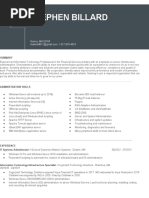 Stephen Billard Resume v20