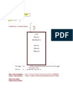 To BE and Subject Pronouns