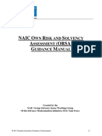 NAIC ORSA Manual