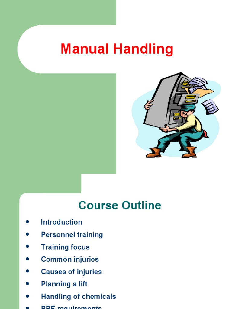 Hse Manual Handling Weight