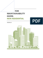 Design For Maintainability Guide - Non Residential (Version 2 0)
