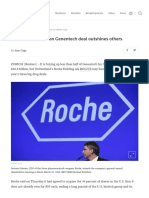 News Article - Roche's $46.8 Billion Genentech Deal Outshines Others - Reuters