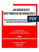 A. Sudirman-SE-CV-HGB-Pandeglang-Lebak (16 October 2019