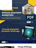 Strategi Meningkatkan Penjualan Dengan Whatsapp Marketing