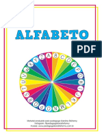 Atividades de ditado ilustrado com 23 letras do alfabeto