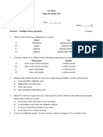 S4 Chem Topic 03 Metals Test Review