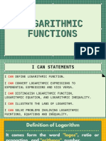 Logarithmic Functions