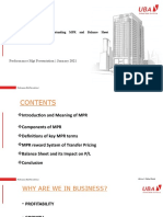 Understanding MPR and Balance Sheet Management & ABC Basis