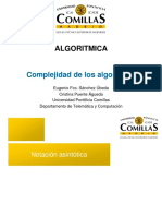 Tema 4 - Complejidad de Los Algoritmos
