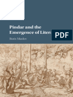 MASLOV Boris Maslov - Pindar and The Emergence of Literature-Cambridge University Press (2015)