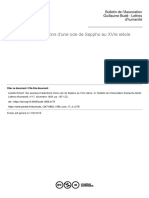 AULLOTE. Sur Quelques Traductions D'une Ode de Sappho Au XVIe Siècle