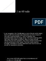 1 in 60 Rule