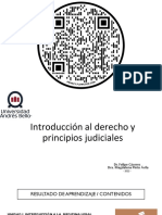 Clase 1. Introducción Al Derecho y Principios Judiciales