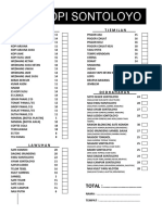 Menu Sontoloyo Terbaru