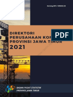 Direktori Perusahaan Konstruksi Provinsi Jawa Timur 2021