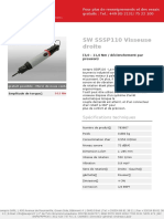 SW SSSP110 Visseuse Droite