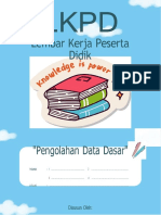 Lembar Kerja Peserta Didik: "Pengolahan Data Dasar"