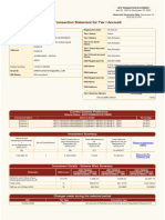 NPS Transaction Statement For Tier I Account: Current Scheme Preference