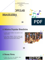 Apresentação Música Popular brasileira 