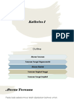 Aturan Turunan Dan Turunan Tingkat Tinggi PDF