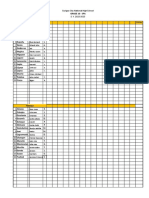 Attendance Sheet q2