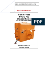 B+V Manual - BVES-750 Hydr - 710000-Y-H-D Rev 002