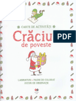 Craciun de Poveste. Carte de Activitati