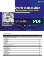 Httpsstudy - Um.edu - Mydocbrochures2022 Syarat Kemasukan PDF