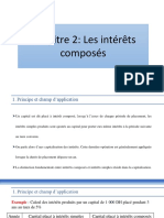 Chap 2 - Les Intérêts Composés