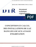 Conception Et Calcule Gaz Dans Les Locaux D'habitationc42