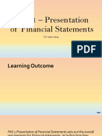PAS 1 - Presentation of Financial Statements