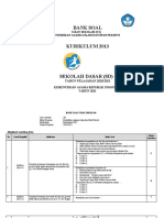 Bank Soal US PAI SD TA 2020-2021