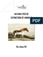 Analysis of Endangered Animals and Extinction Causes