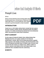 Peepli Lice Analysis